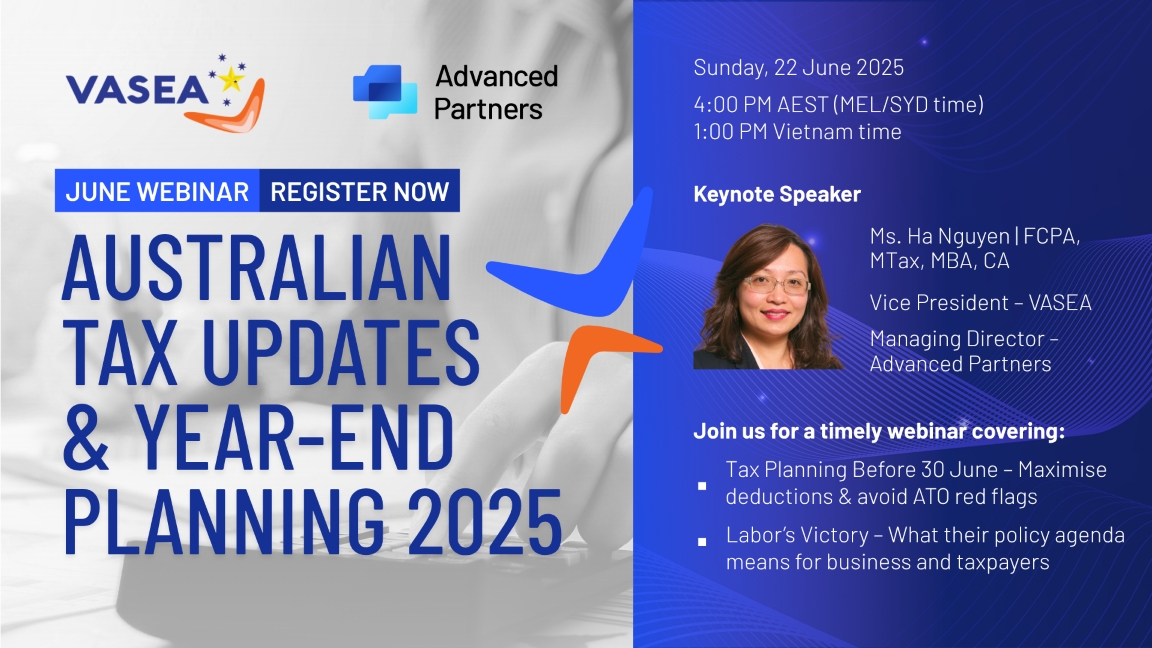 Australian Tax Updates and Tax Planning Issues Before 30 June 2025