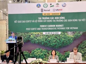 GS Thuy Pham tai 1 Hoi thao ve Thi truong Carbon 1