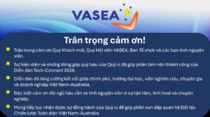 Trân trọng cảm ơn! VASEA Cam on